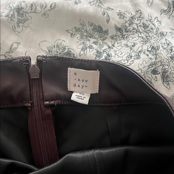 a new day Dark Brown Mini Skirt - Picture 2 of 5